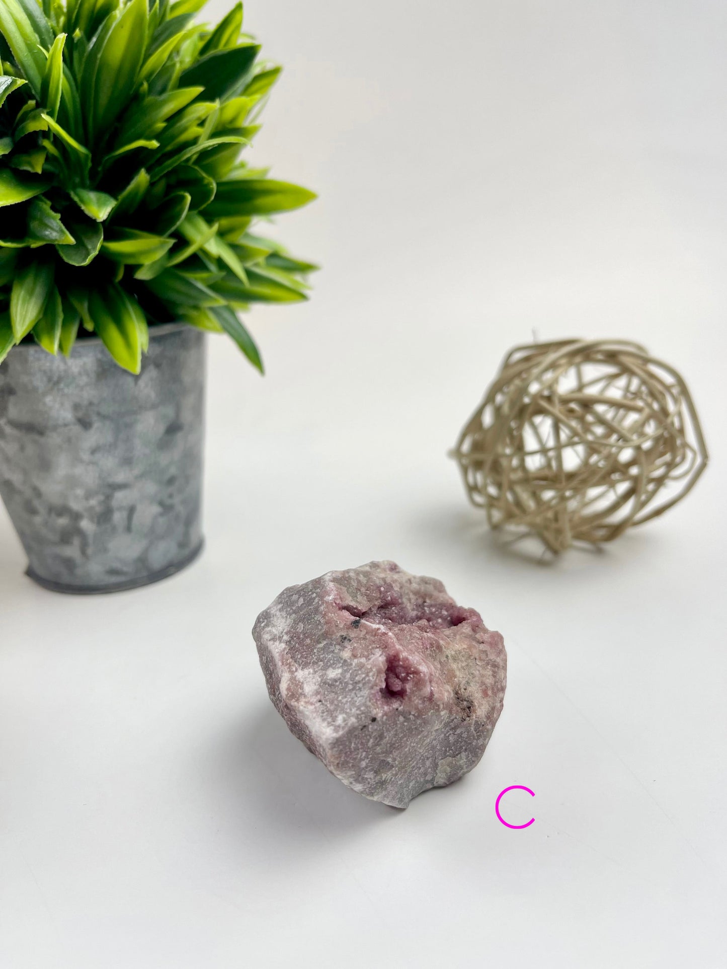 Pink Cobalto-Calcite Raw Specimen C