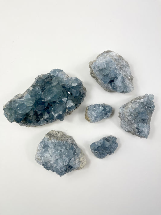 Celestite Raw Specimens