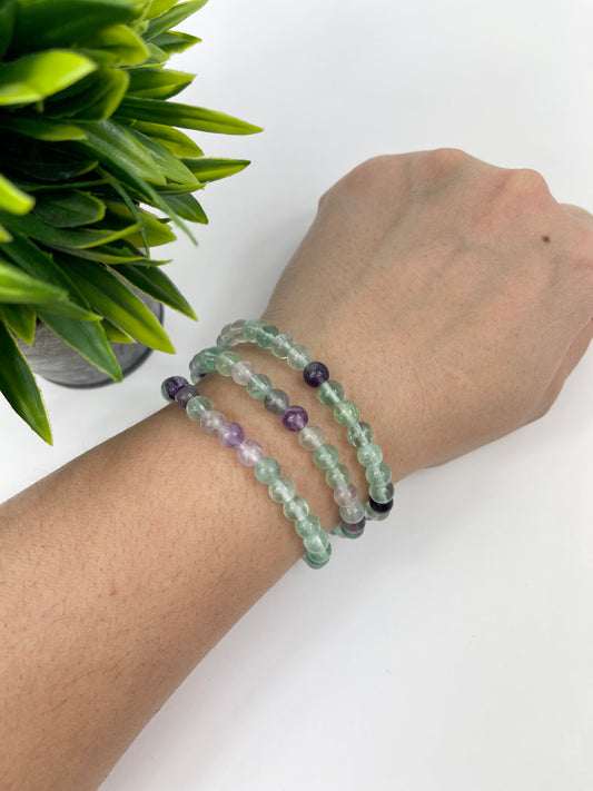 Fluorite 6mm Bracelets