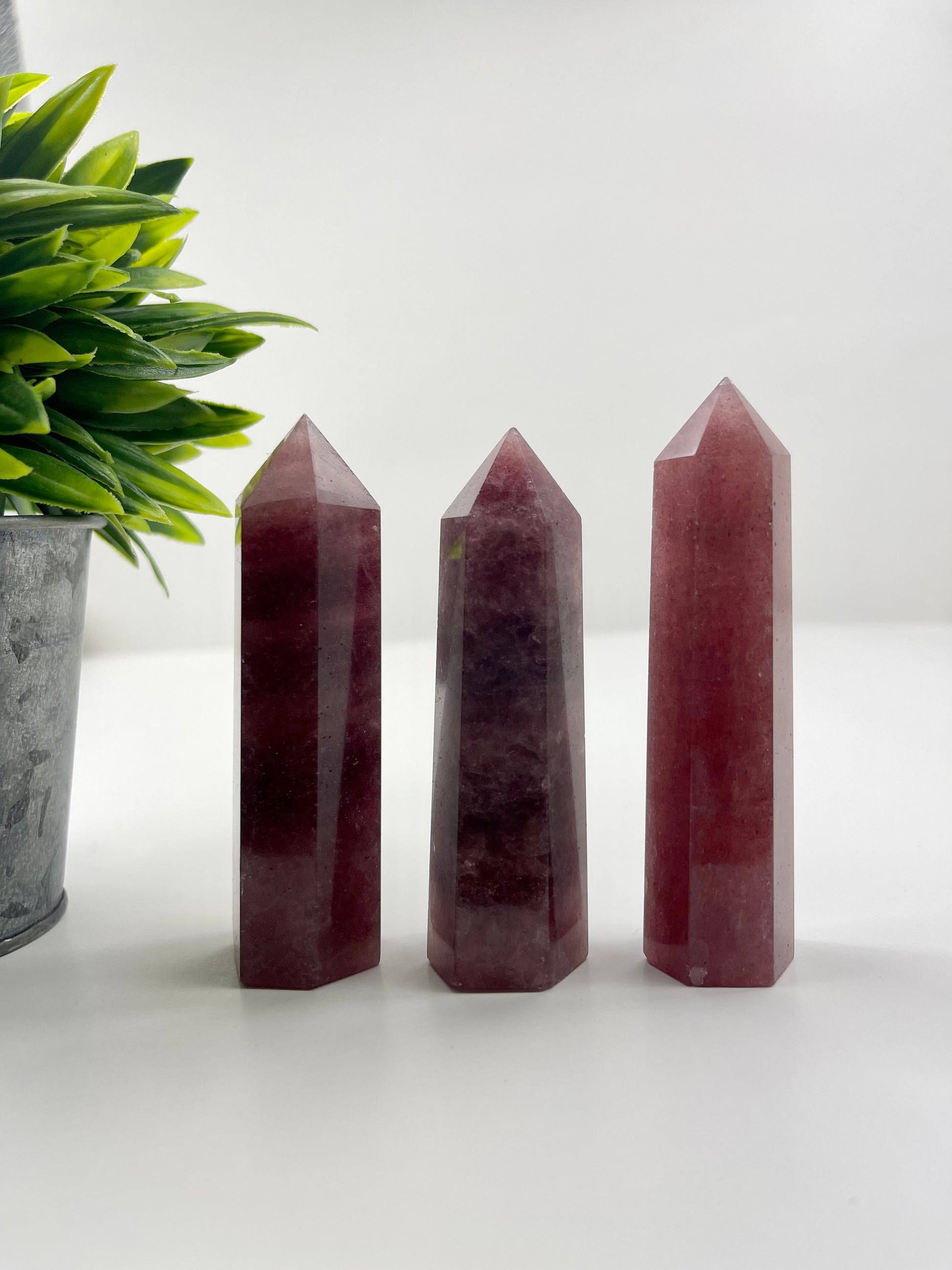 Strawberry Quartz Towers