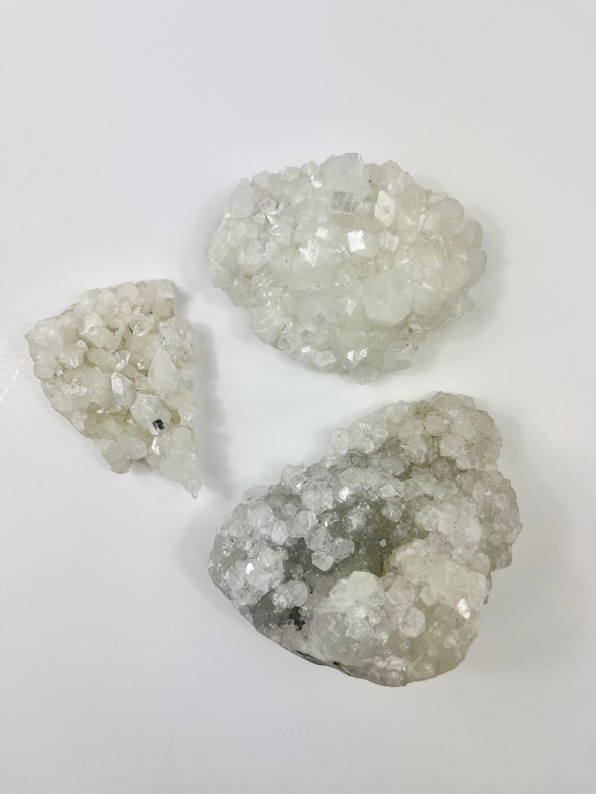 Apophyllite Clusters Group Picture