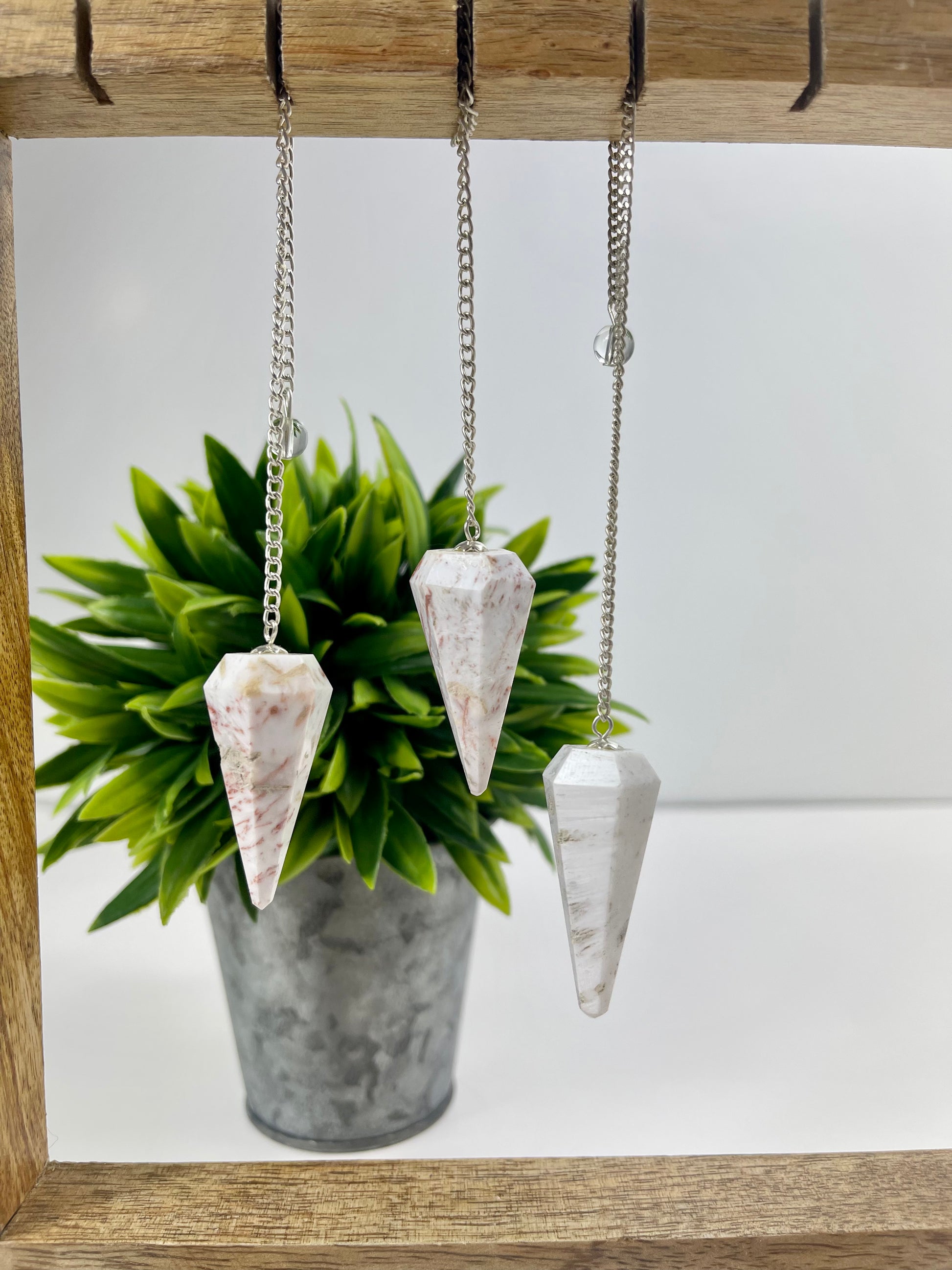 Scolecite Pendulums