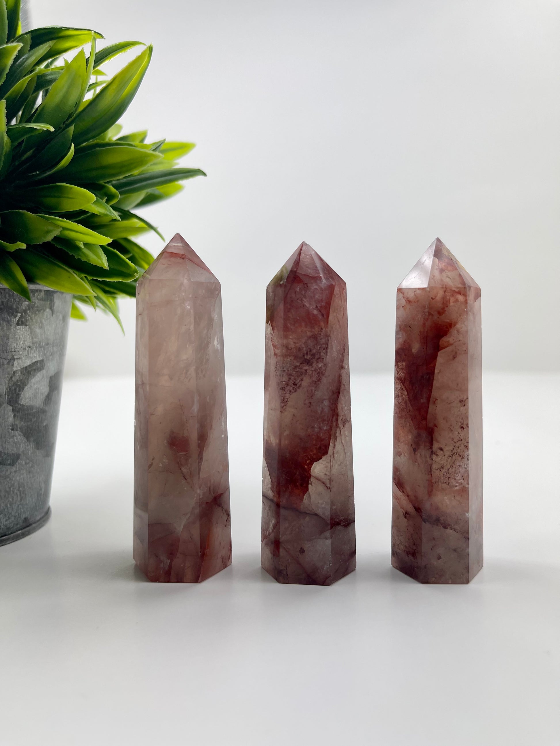 Hematite Quartz Towers